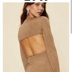 New gorgeous shimmer top never worn!